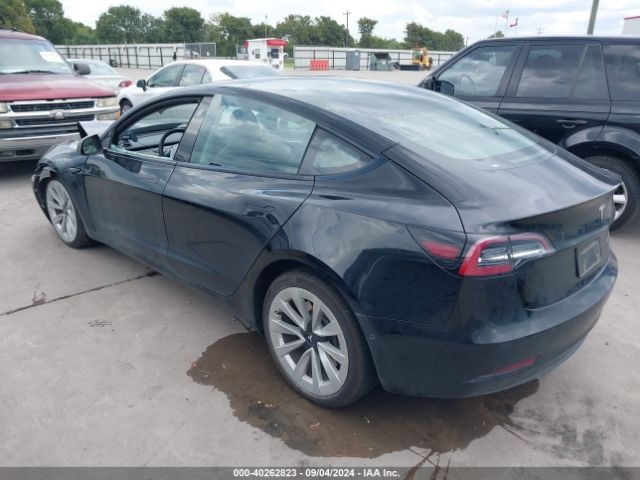2022 TESLA MODEL 3 5YJ3E1EB8NF187916 Photo 2