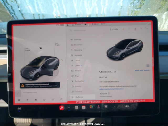 Tesla Model 3 Rear-wheel Drive 2023 5YJ3E1EA2PF509170 Image 18