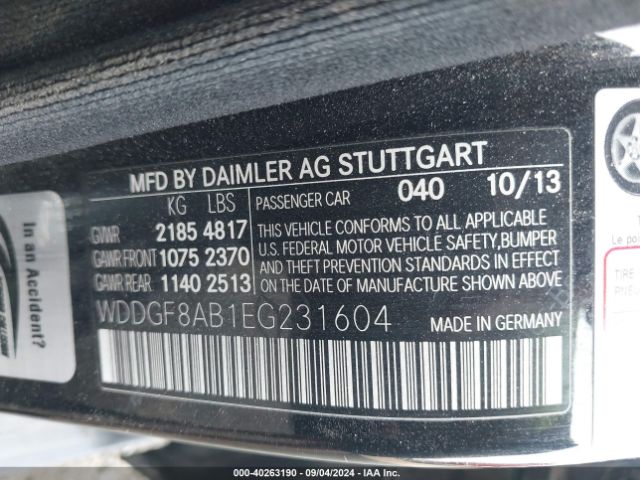 WDDGF8AB1EG231604 Mercedes-Benz C 300 Luxury 4matic/sport 4matic