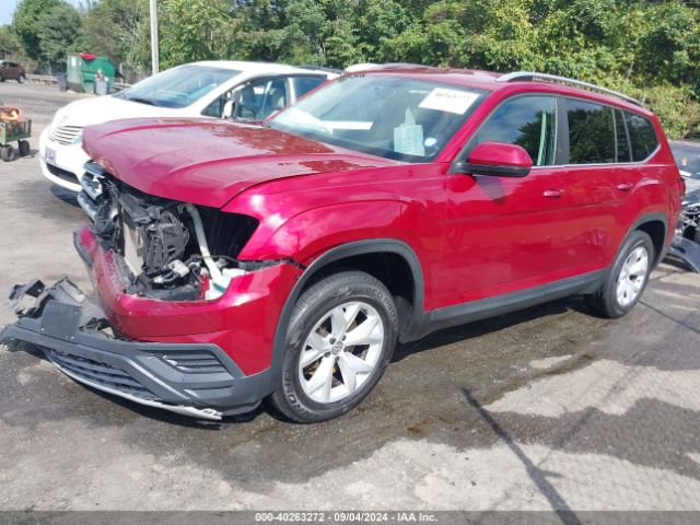 1V2GR2CA0JC516748 Volkswagen Atlas 3.6l V6 S
