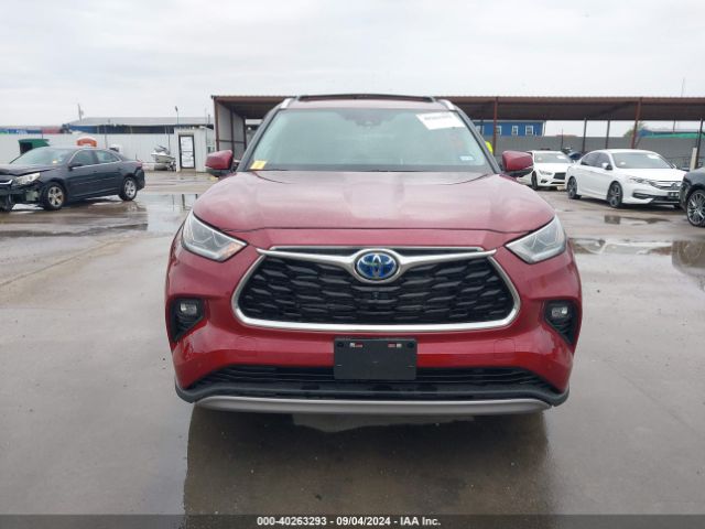 5TDFARAH0PS023317 Toyota Highlander Hybrid Platinum