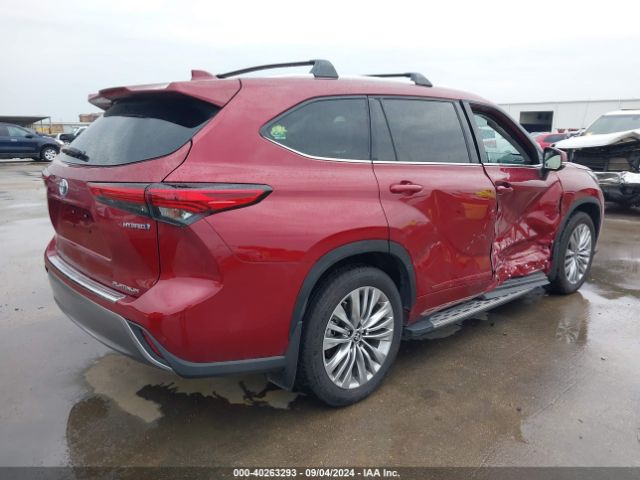 5TDFARAH0PS023317 Toyota Highlander Hybrid Platinum