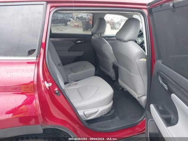 5TDFARAH0PS023317 Toyota Highlander Hybrid Platinum