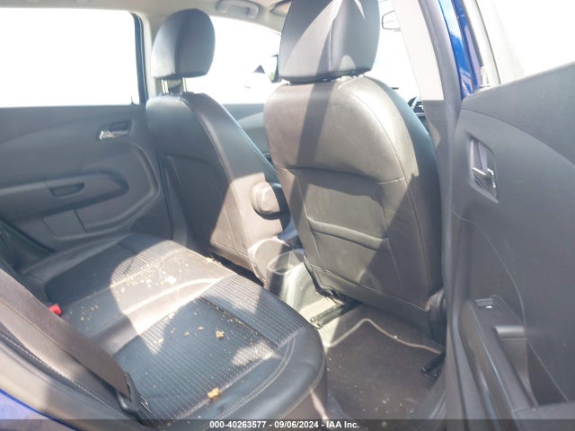 Chevrolet Sonic Ltz Auto 2014 1G1JE6SB2E4118132 Image 8
