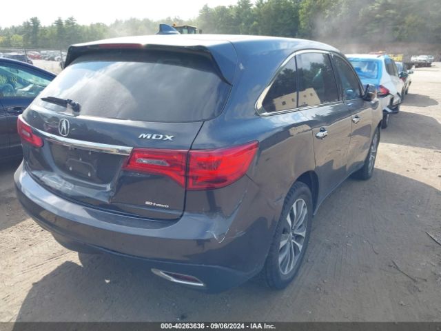 5FRYD4H49GB026984 Acura Mdx Technology   Acurawatch Plus Packages/technology Package