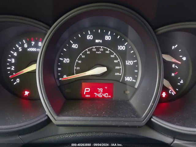 KIA RIO LX 2014 KNADM4A32E6404733 Image 7