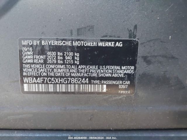 WBA4F7C5XHG786244 BMW 430i Gran Coupe