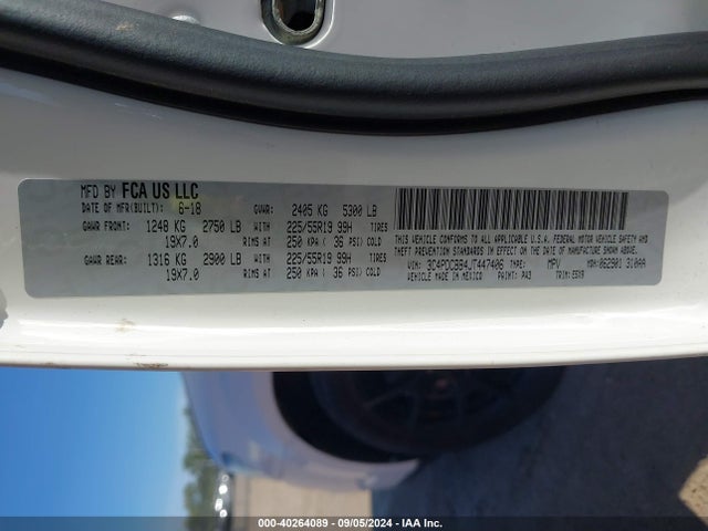 Dodge Journey Sxt 2018 3C4PDCBB4JT447406 Image 9