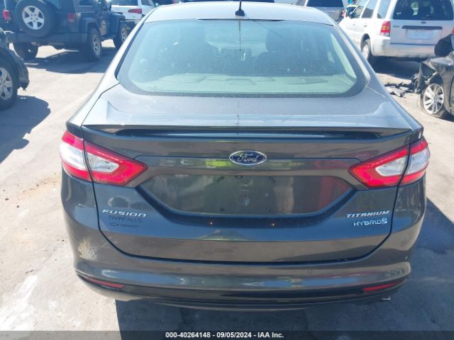 3FA6P0RU5GR187652 Ford Fusion Hybrid Titanium