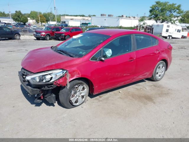 KNAFK4A69G5610892 KIA FORTE LX