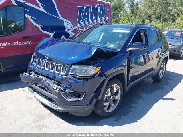 3C4NJCCB6KT788600 Jeep Compass Limited Fwd
