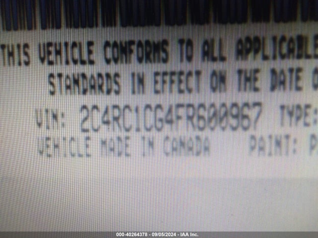 2C4RC1CG4FR600967 Chrysler Town & Country Touring-l