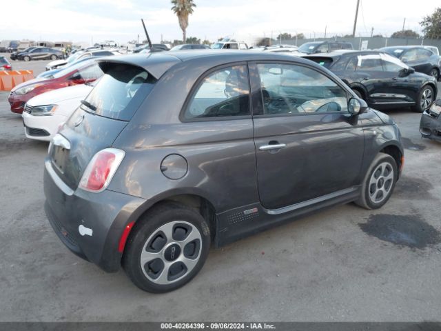 3C3CFFGE6FT709886 Fiat 500E BATTERY ELECTRIC