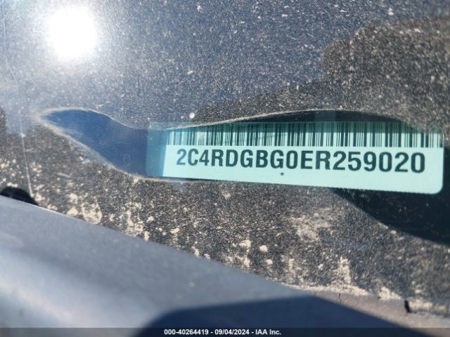 2C4RDGBG0ER259020 Dodge Grand Caravan Se 30th Anniversary