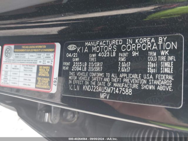 KNDJ23AU5M7147588 KIA SOUL S