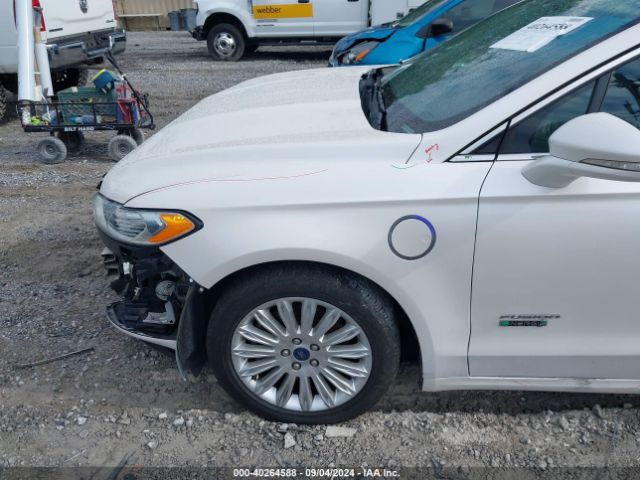 3FA6P0PU1GR325884 Ford Fusion Energi Se Luxury