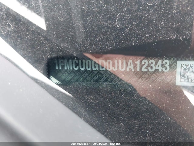 Ford ESCAPE SE 2018 1FMCU0GD0JUA12343 Image 9