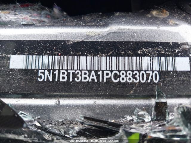 5N1BT3BA1PC883070 Nissan Rogue Sv Fwd