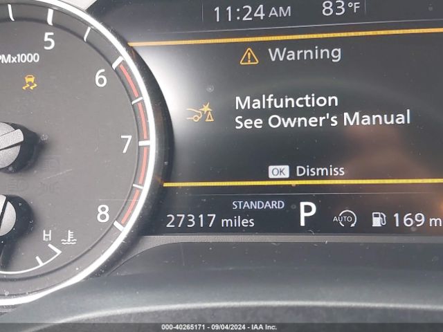 5N1BT3BA0PC766726 Nissan Rogue Sv Fwd
