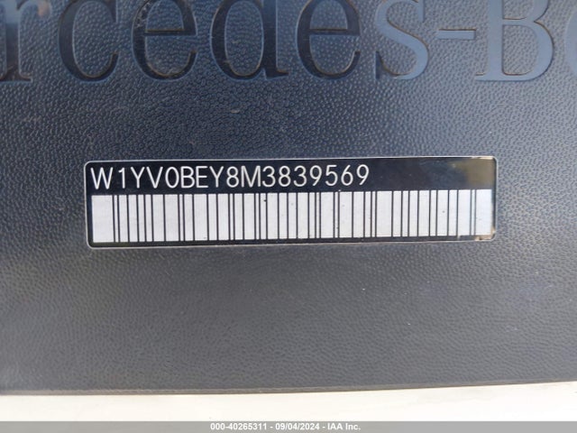 W1YV0BEY8M3839569 Mercedes-Benz Metris