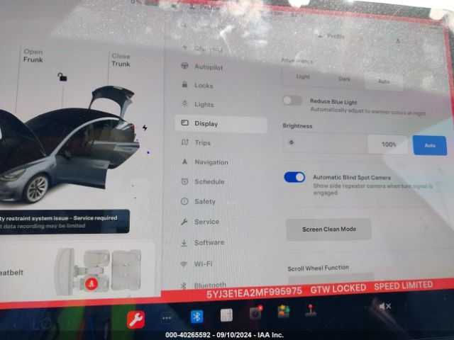 5YJ3E1EA2MF995975 Tesla Model 3 Standard Range Plus Rear-wheel Drive