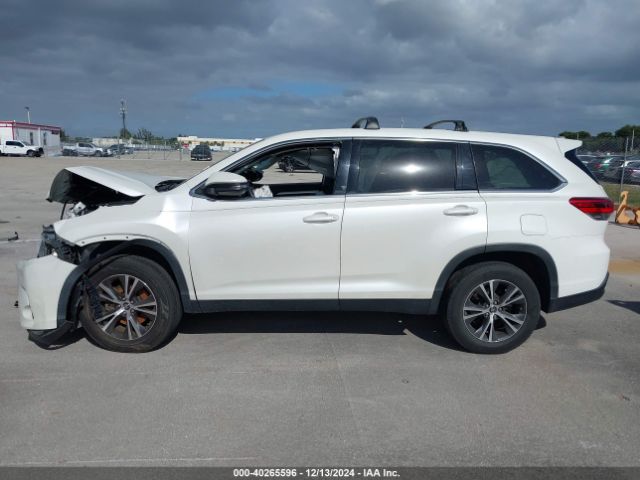 5TDZARFH7KS052764 Toyota Highlander Le
