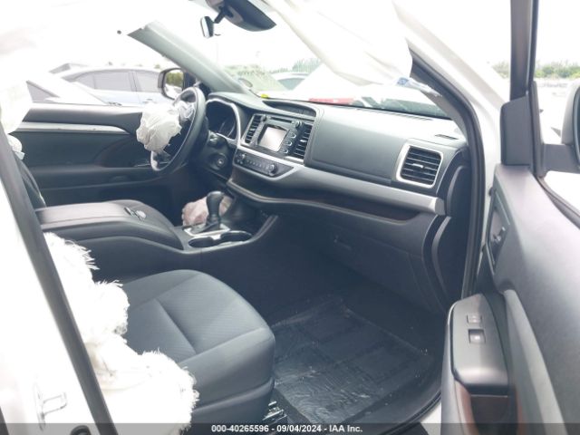 5TDZARFH7KS052764 Toyota Highlander Le