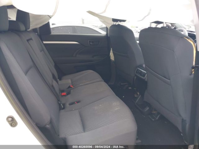 5TDZARFH7KS052764 Toyota Highlander Le