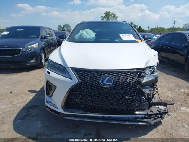 2T2YGMDA6MC069534 Lexus Rx 450h F Sport Handling
