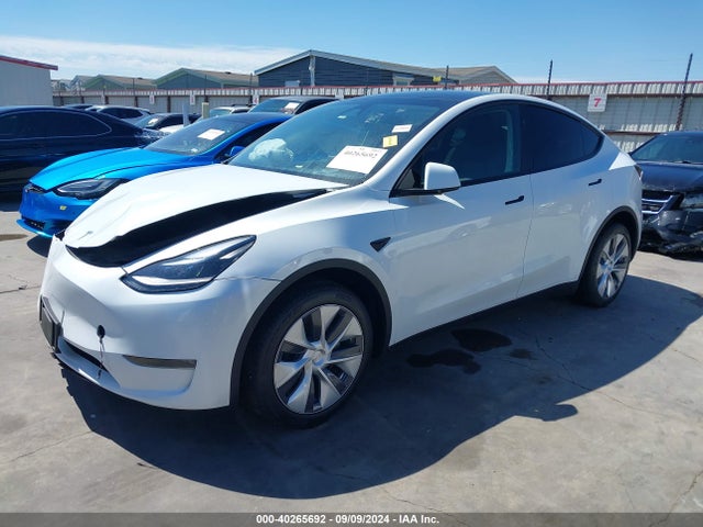 2024 TESLA MODEL Y 7SAYGDEE0RA280527 Photo 1