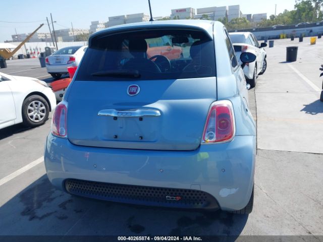 3C3CFFGE4FT749724 Fiat 500E BATTERY ELECTRIC