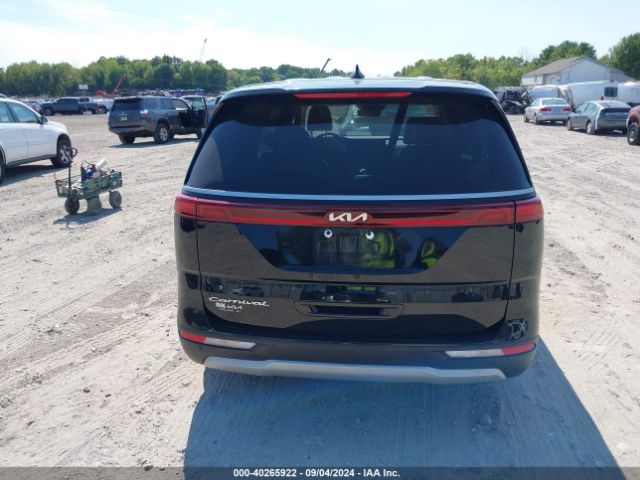 KNDNB4H32N6133465 KIA Carnival Mpv Lx Seat Package