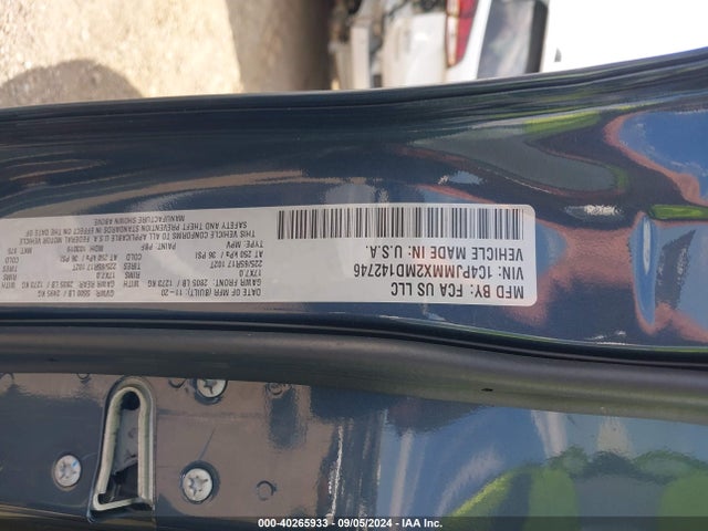Jeep Cherokee Latitude Lux 4x4 2021 1C4PJMMX2MD142746 Image 9