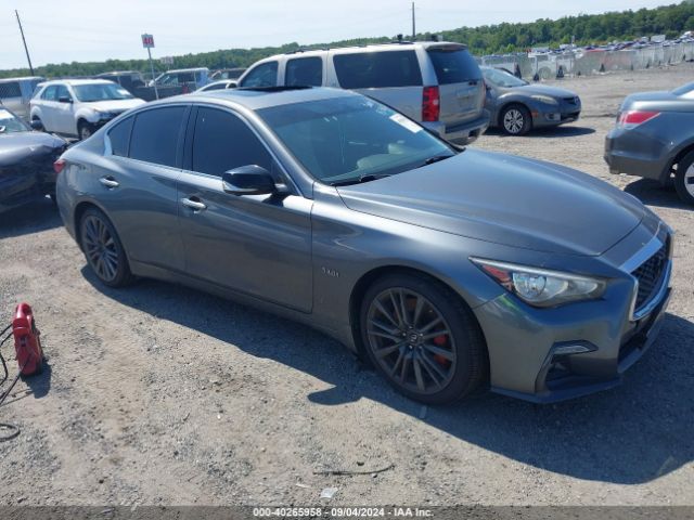 JN1FV7AR5JM480079 Infiniti Q50 3.0t Red Sport 400