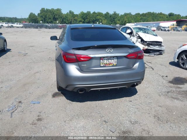 JN1FV7AR5JM480079 Infiniti Q50 3.0t Red Sport 400