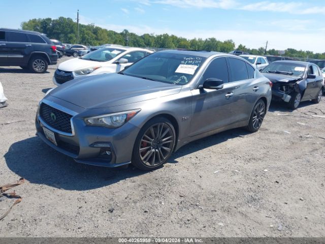 JN1FV7AR5JM480079 Infiniti Q50 3.0t Red Sport 400
