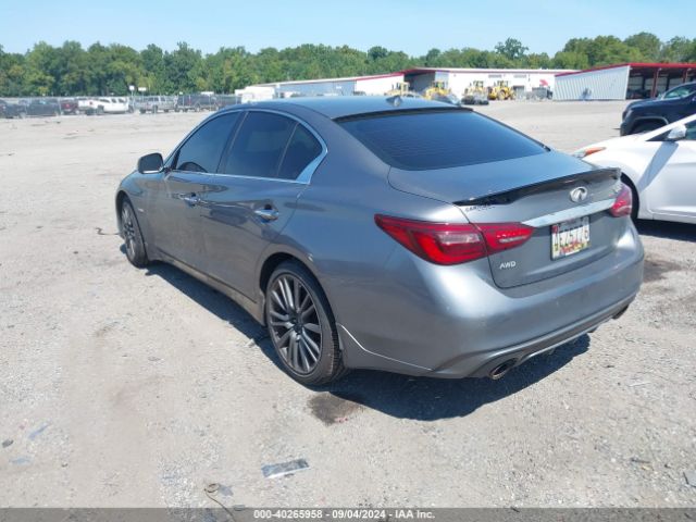 JN1FV7AR5JM480079 Infiniti Q50 3.0t Red Sport 400