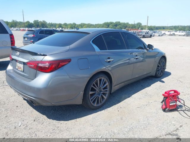 JN1FV7AR5JM480079 Infiniti Q50 3.0t Red Sport 400