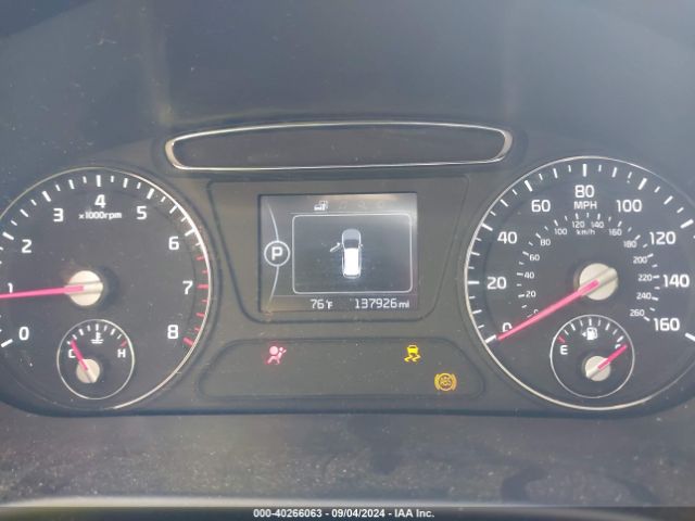 5XYPG4A35GG034255 KIA Sorento 2.4l Lx
