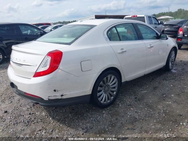 1LNHL9DK5FG606805 Lincoln MKS