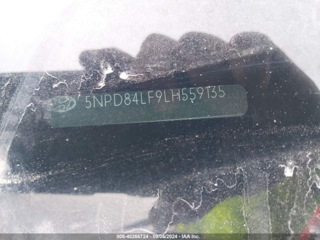 5NPD84LF9LH559135 Hyundai ELANTRA SEL