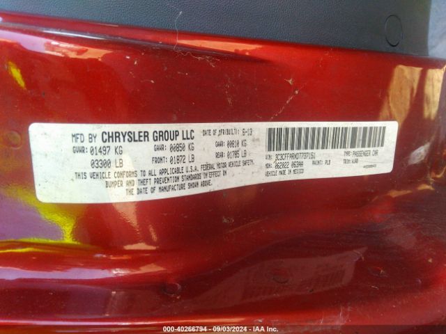 2013 FIAT 500 3C3CFFARXDT737151 Photo 8