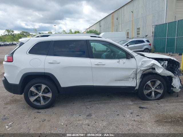40267561 :رقم المزاد ، MVIN391267IND vin ، 2019 Jeep Cherokee Limited 4x4 مزاد بيع