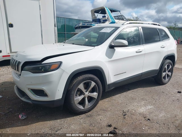40267561 :رقم المزاد ، MVIN391267IND vin ، 2019 Jeep Cherokee Limited 4x4 مزاد بيع
