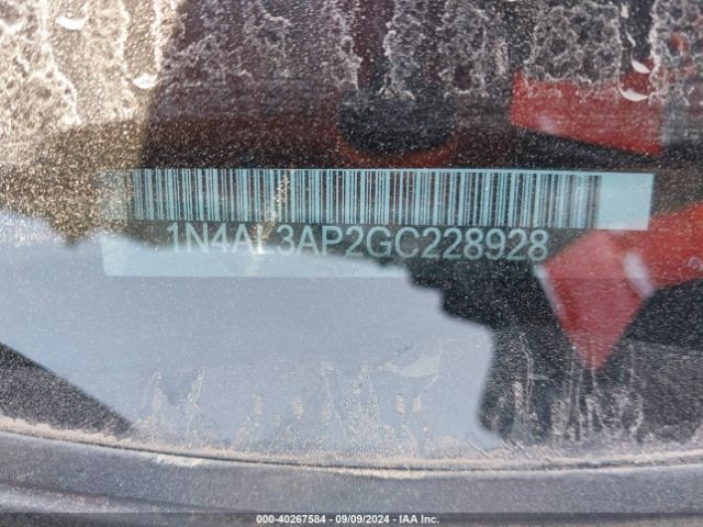 1N4AL3AP2GC228928 Nissan Altima 2.5 Sl