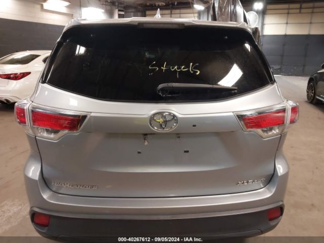 5TDJKRFH7GS285755 Toyota Highlander Xle V6