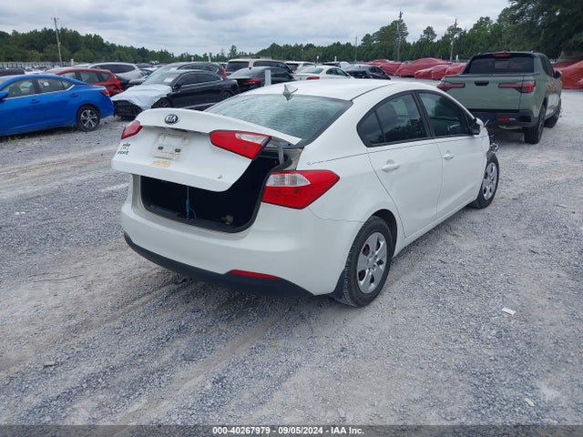 KIA FORTE LX 2016 KNAFK4A65G5611764 Image 4