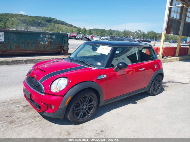 2012 MINI COOPER S WMWSV3C54CTY25915 Photo 1