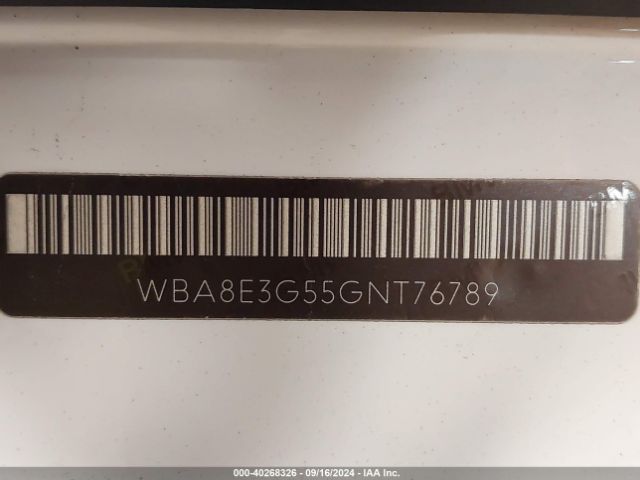 WBA8E3G55GNT76789 BMW 328i Xdrive