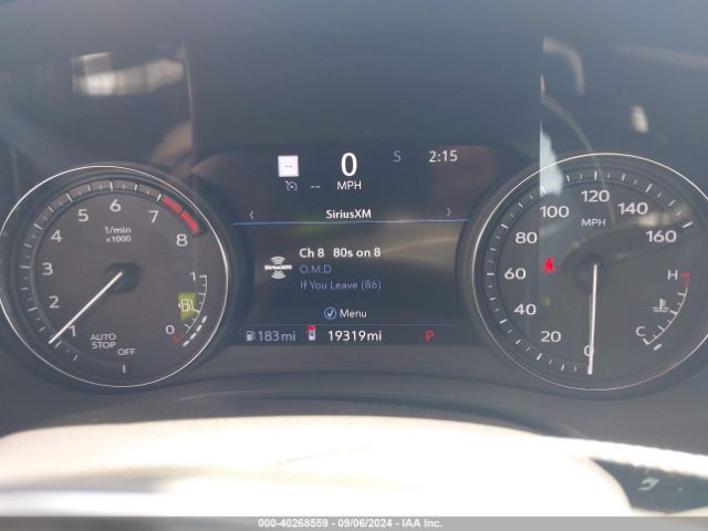 1GYKNCRS2PZ186298 Cadillac Xt5 Fwd Premium Luxury